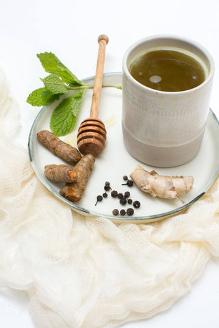 Turmeric Yaupon Tonic - CatSpring Yaupon