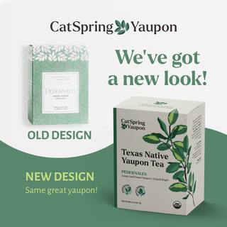 Pedernales Green Yaupon – Green Yaupon – Loose Leaf & Teabags