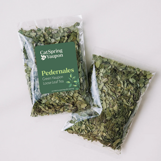 Pedernales Green Yaupon – Green Yaupon – Loose Leaf & Teabags