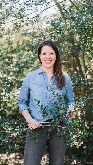 Founder Abianne Falla of CatSpring Yaupon