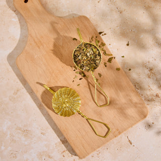 Handwoven Basket Strainer for Loose Leaf Yaupon Tea