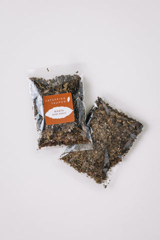 Loose Leaf Yaupon Starter Kit – 3 Roasts + Glass Tumbler