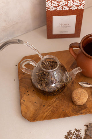 Marfa Dark Roast Yaupon – Rich & Toasty Black-Tea Alternative in Loose Leaf and Teabags