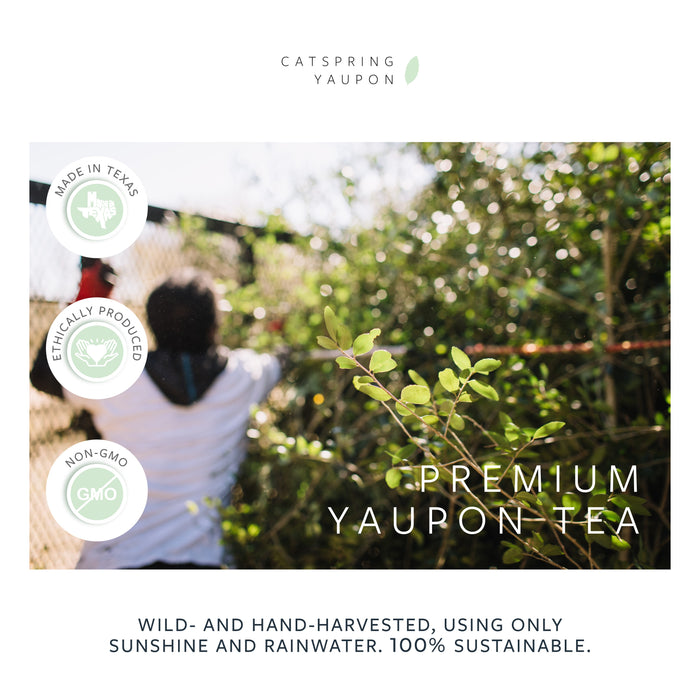 Pedernales - Green Yaupon (Loose leaf & teabags)