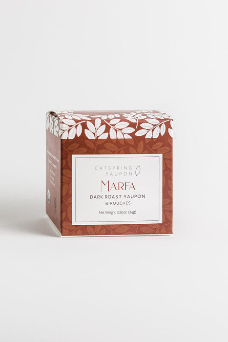 Marfa - Dark Roast  (Loose leaf &amp; teabags) - CatSpring Yaupon